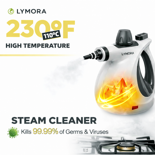 Lymora Puresteam Multi-Surface Natural Steam Cleaner