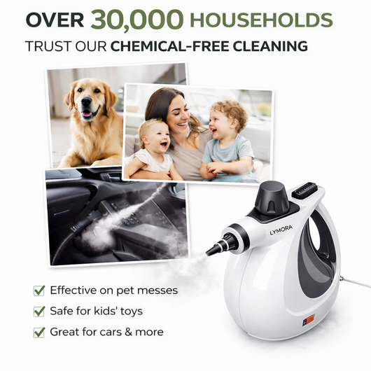 Lymora Puresteam Multi-Surface Natural Steam Cleaner