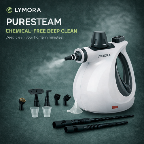 Lymora Puresteam Multi-Surface Natural Steam Cleaner