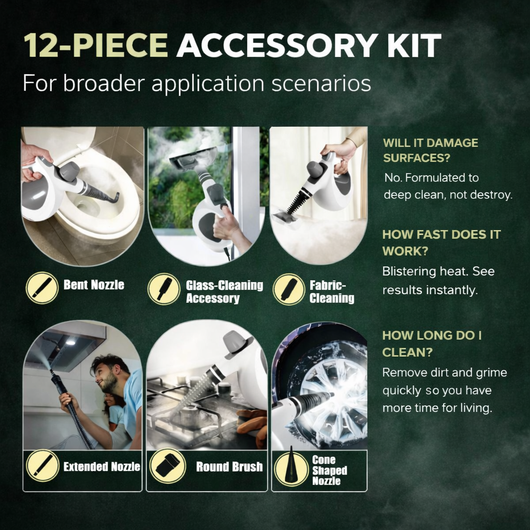 Lymora Puresteam Multi-Surface Natural Steam Cleaner