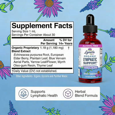 Lymora Lymphatic Support Herbal Blend Liquid Drops
